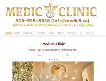 Tablet Screenshot of medic8.ca